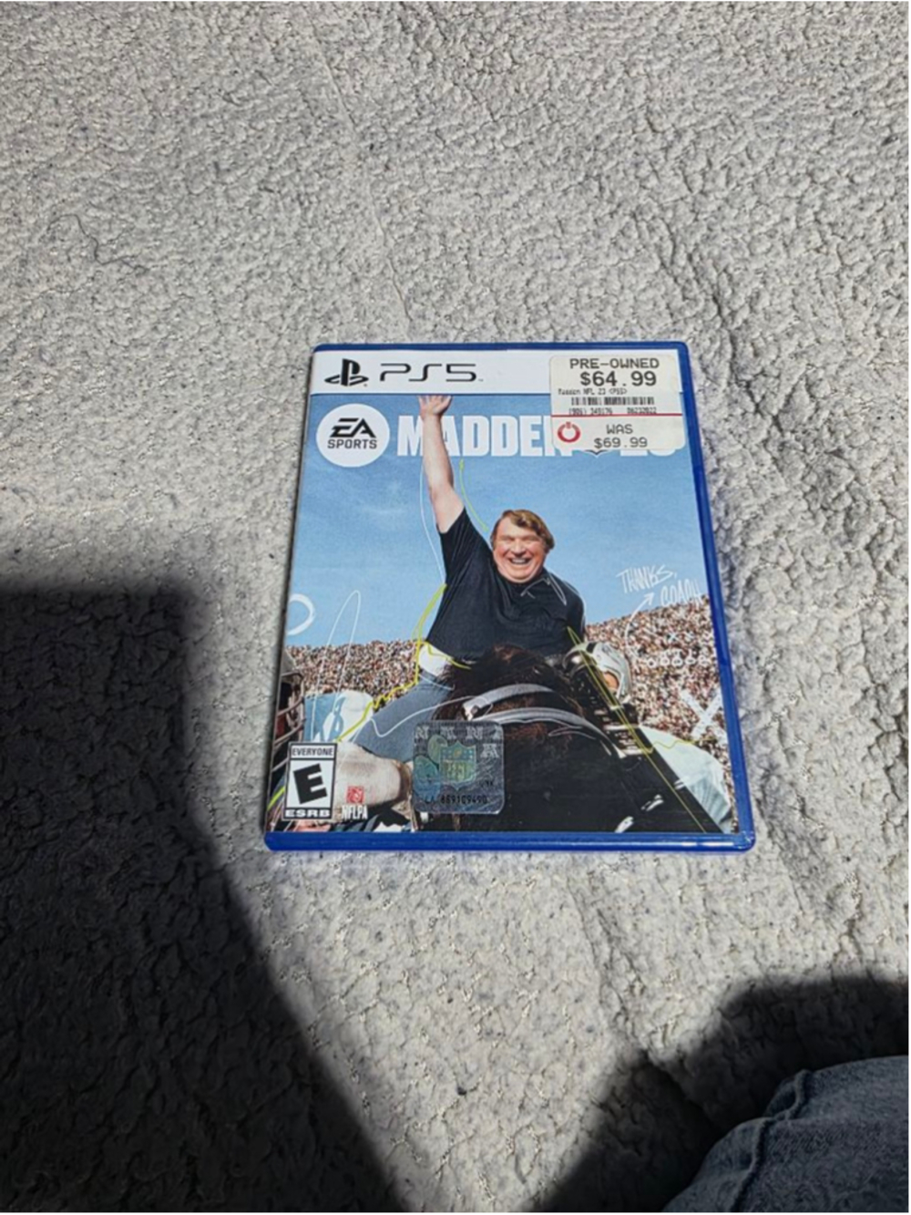 EA Sports Madden NFL 23 PS5 Video Game One Size Blue White